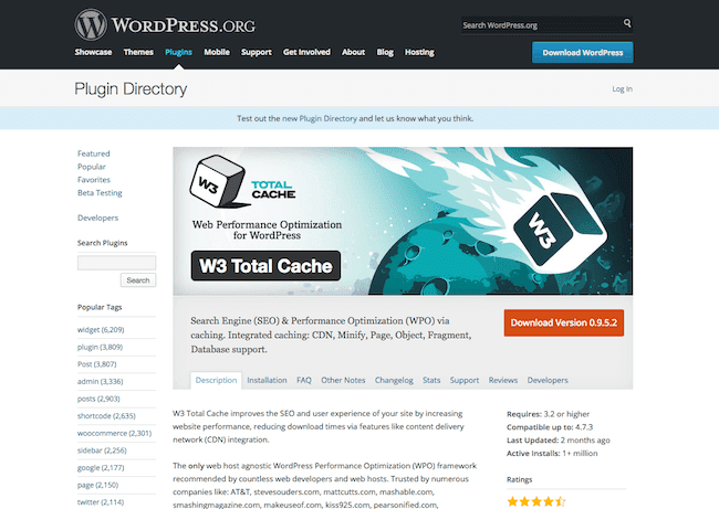 8 плагинов для ускорения загрузки сайтов WordPress