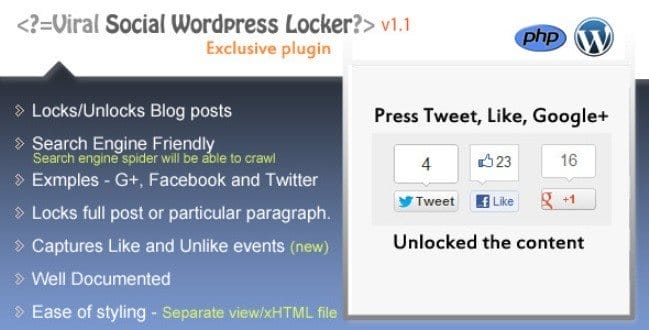 9 лучших плагинов WordPress для Content Locker