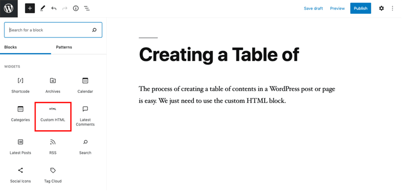 Как создать оглавление в WordPress вручную или с помощью плагина