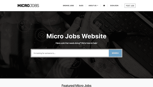 Gli 11 migliori temi WordPress di Micro Job per la vendita di servizi redditizi