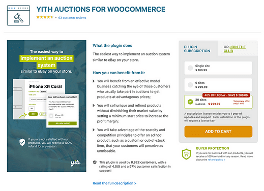 Die 5 besten WooCommerce-Auktions-Plugins für Bieter-Websites