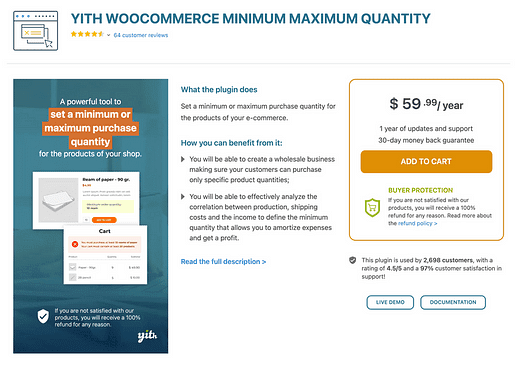 5 parimat WooCommerce'i minimaalse/maksimaalse koguse pistikprogrammi (2021)