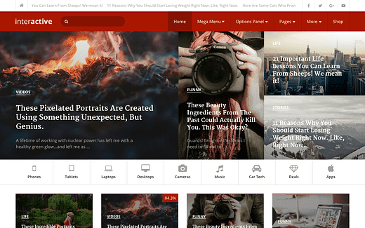 Los 11 mejores temas de revistas de WordPress para noticias y entretenimiento
