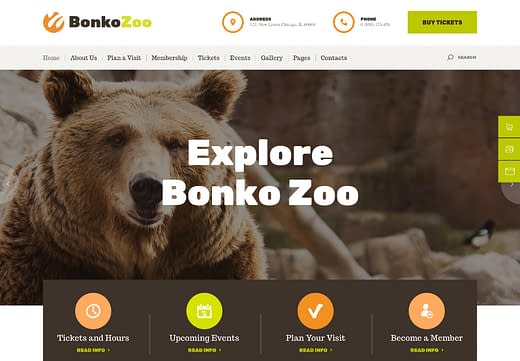 De 6 bästa WordPress-teman för Zoo (2021) | Tävla teman