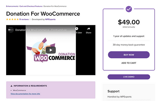 De 6 bästa WooCommerce Donation Plugins för 2021