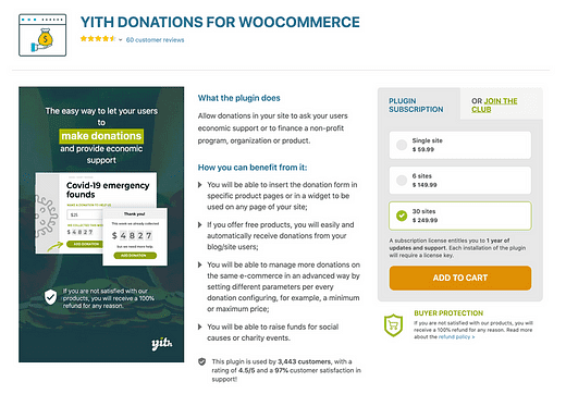 Los 6 mejores complementos de donación de WooCommerce para 2021