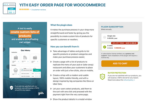 Los 5 mejores complementos de WordPress para tablas de productos de WooCommerce