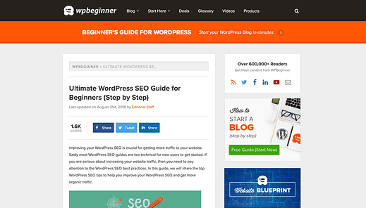 8 WordPress SEO-handledningar för att förbättra söktrafiken