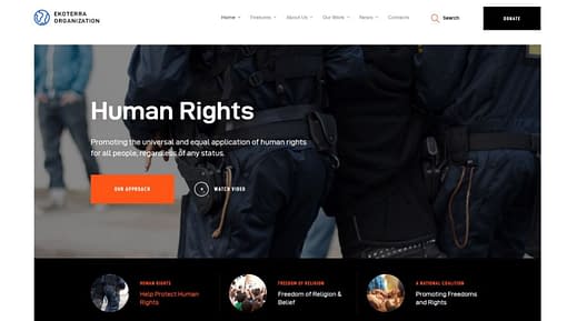 I 10 migliori temi WordPress sui diritti umani