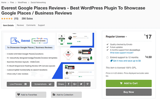 Os 5 melhores plug-ins para WordPress do Google Reviews