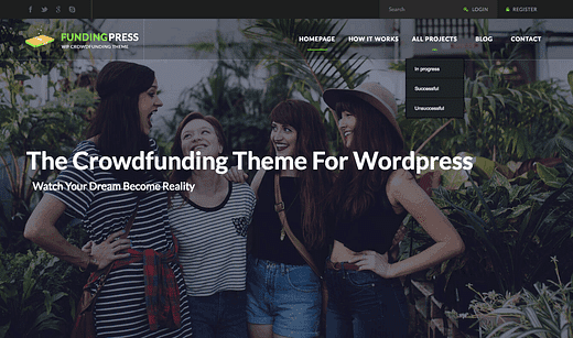 Die 6 besten Crowdfunding-WordPress-Themes