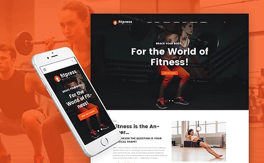 Los 13 mejores temas de WordPress de fitness para gimnasios y clubes (2021)