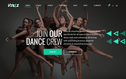 De 9 bästa WordPress-teman för dansstudio