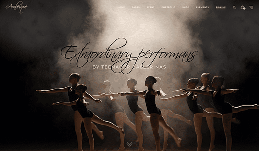 Os 9 melhores temas WordPress de estúdio de dança