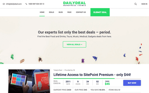 11 najlepszych motywów WordPress Daily Deal z kuponami i zakupami grupowymi