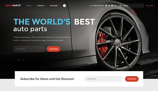 Les 10 meilleurs thèmes WordPress pour pièces automobiles à vendre en ligne