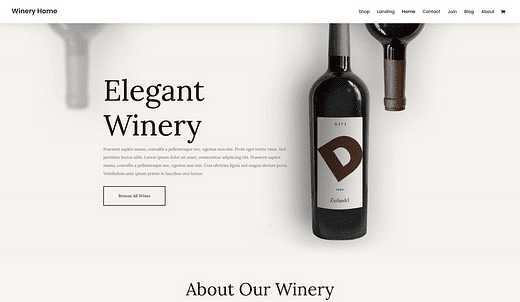10 лучших тем WordPress для виноградников и винных баров