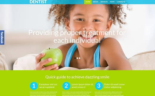10 лучших тем WordPress для стоматологов