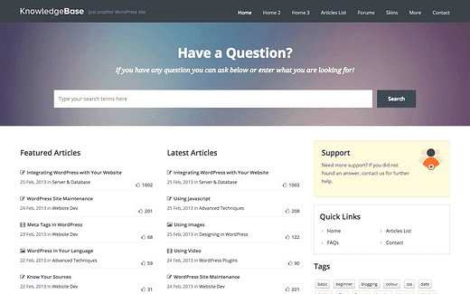 Les 8 meilleurs thèmes de wiki WordPress