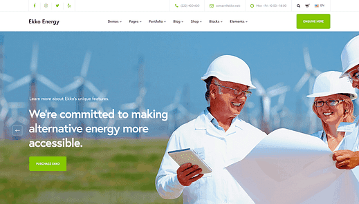 Les 9 meilleurs thèmes WordPress pour l'énergie solaire