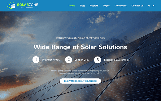 Les 9 meilleurs thèmes WordPress pour l'énergie solaire