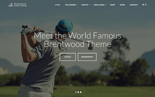 7 parimat golfi WordPressi teemat väljakutele, klubidele ja treeneritele
