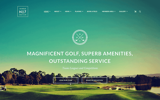 I 7 migliori temi WordPress per il golf per corsi, club e allenatori