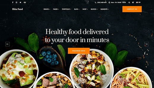 13 parimat toitlustuse WordPressi teemat