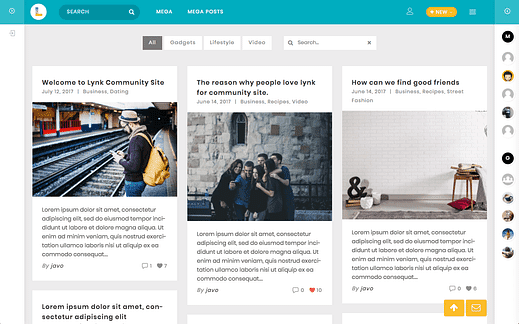 Os 9 melhores temas WordPress de compartilhamento de conteúdo para comunidades