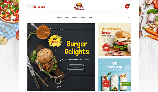 Die 7 besten Fast-Food-WordPress-Themes