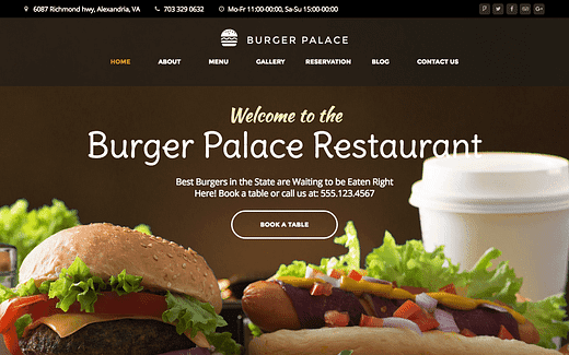 Os 7 melhores temas para WordPress de fast food