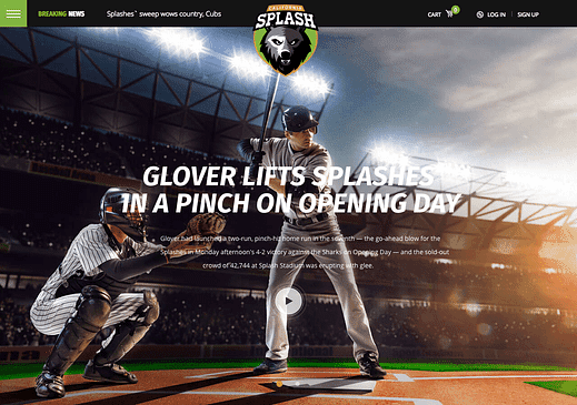 Os 7 melhores temas WordPress de beisebol