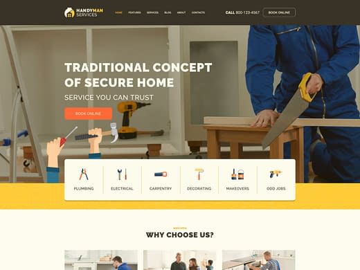 Os 20 melhores temas WordPress de renovação doméstica para 2021