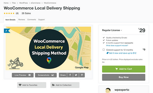 Los 5 mejores complementos de entrega y recogida locales de WooCommerce para 2020