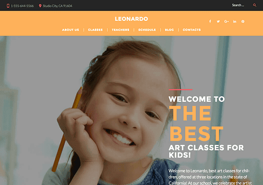 Die 5 besten WordPress-Themes für Kunstschulen für 2021