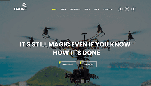 I 5 migliori temi WordPress di fotografia aerea per il 2021