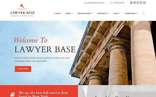 Top 7 der besten WordPress-Themes für Anwaltskanzleien für 2021