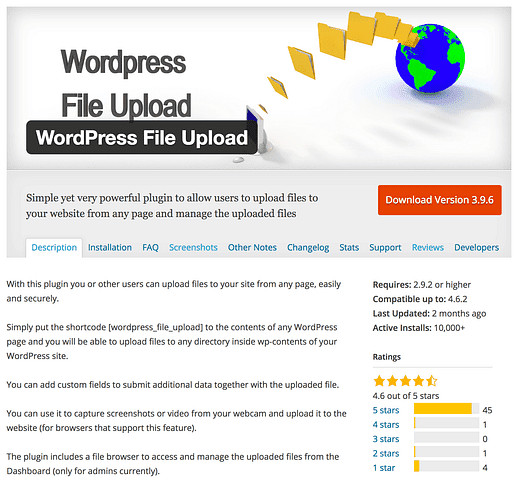 De 7 bästa WordPress-filuppladdningsplugins för enkla användarinlämningar