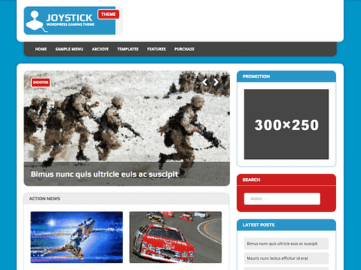 Top 5 najlepszych darmowych motywów WordPress na blogu o grach