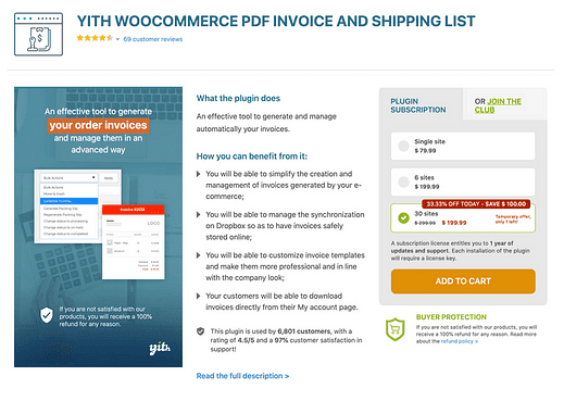 Les 5 meilleurs plugins de facturation WooCommerce pour l'envoi de factures automatiques