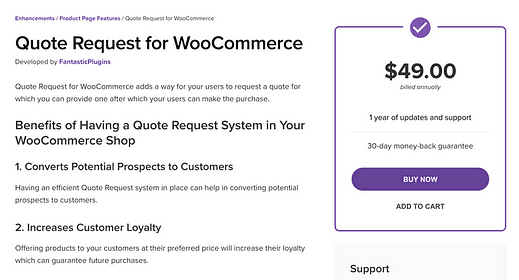 7 parimat WooCommerce'i "küsi hinnapakkumist" pistikprogrammi müügivihjete hankimiseks