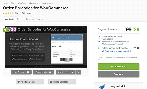 5 найкращих плагінів штрих-кодів WooCommerce (для сканування та друку)