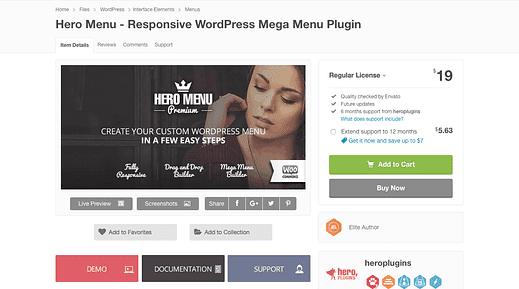 Les 5 meilleurs plugins de menu WordPress [Gratuit & Payant]