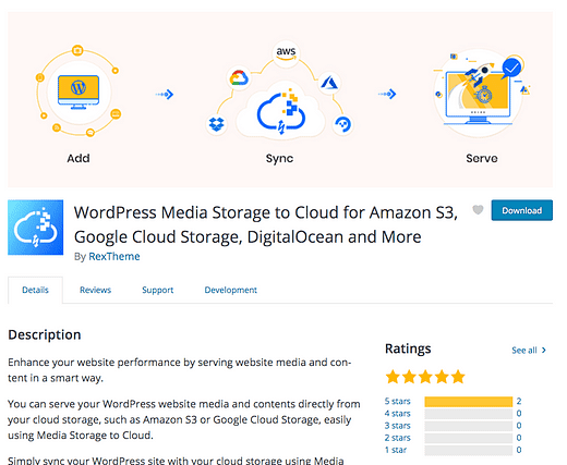 Os 6 melhores plug-ins de armazenamento em nuvem para WordPress