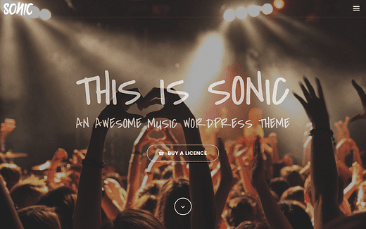 Os 18 melhores temas musicais em WordPress para bandas, artistas musicais e notícias