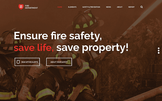 2020. aasta 5 parimat tuletõrjeosakonna WordPressi teemat