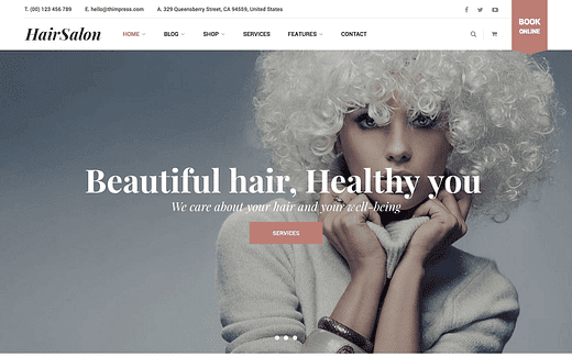 Les 6 meilleurs thèmes WordPress pour salon de coiffure pour 2020
