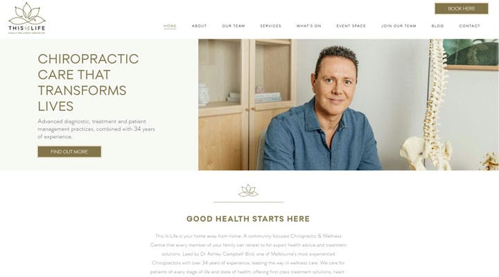 Top 20 des sites Web de massage qui vous inspireront