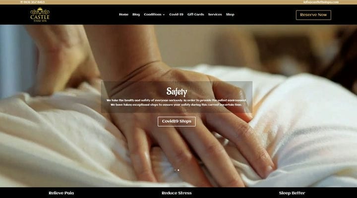 Top 20 des sites Web de massage qui vous inspireront