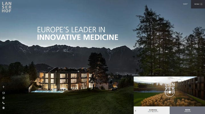 Oltre 10 migliori siti Web per spa e resort di lusso